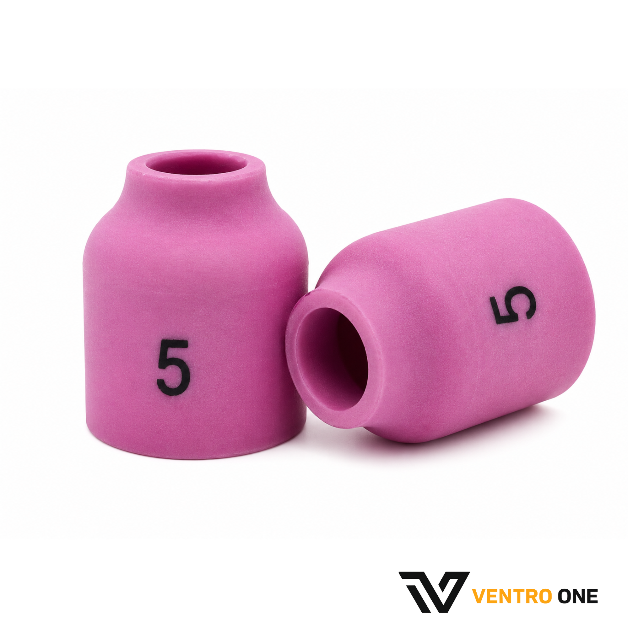Pink Ceramic Gas Lens Cup – 53N59, 5/16