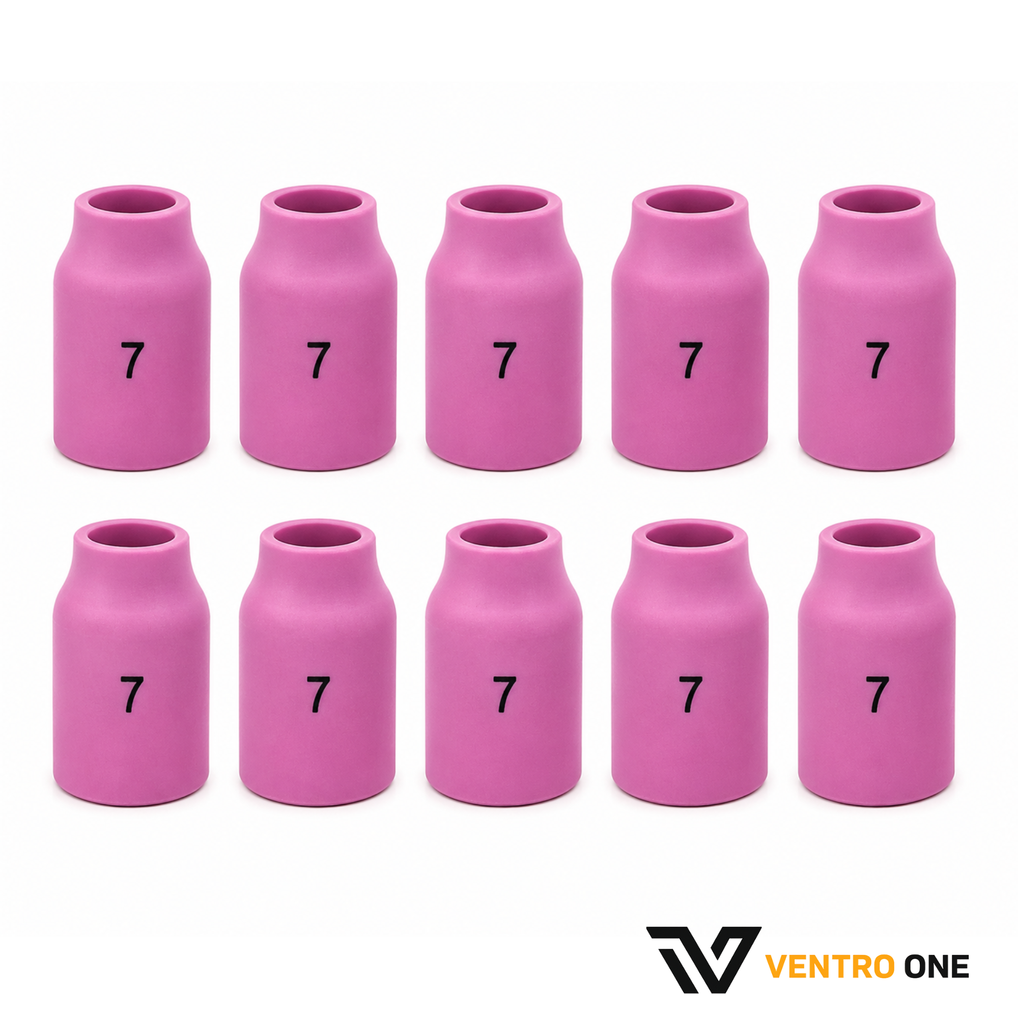 Pink Ceramic Gas Lens Cup – 53N61, 7/16
