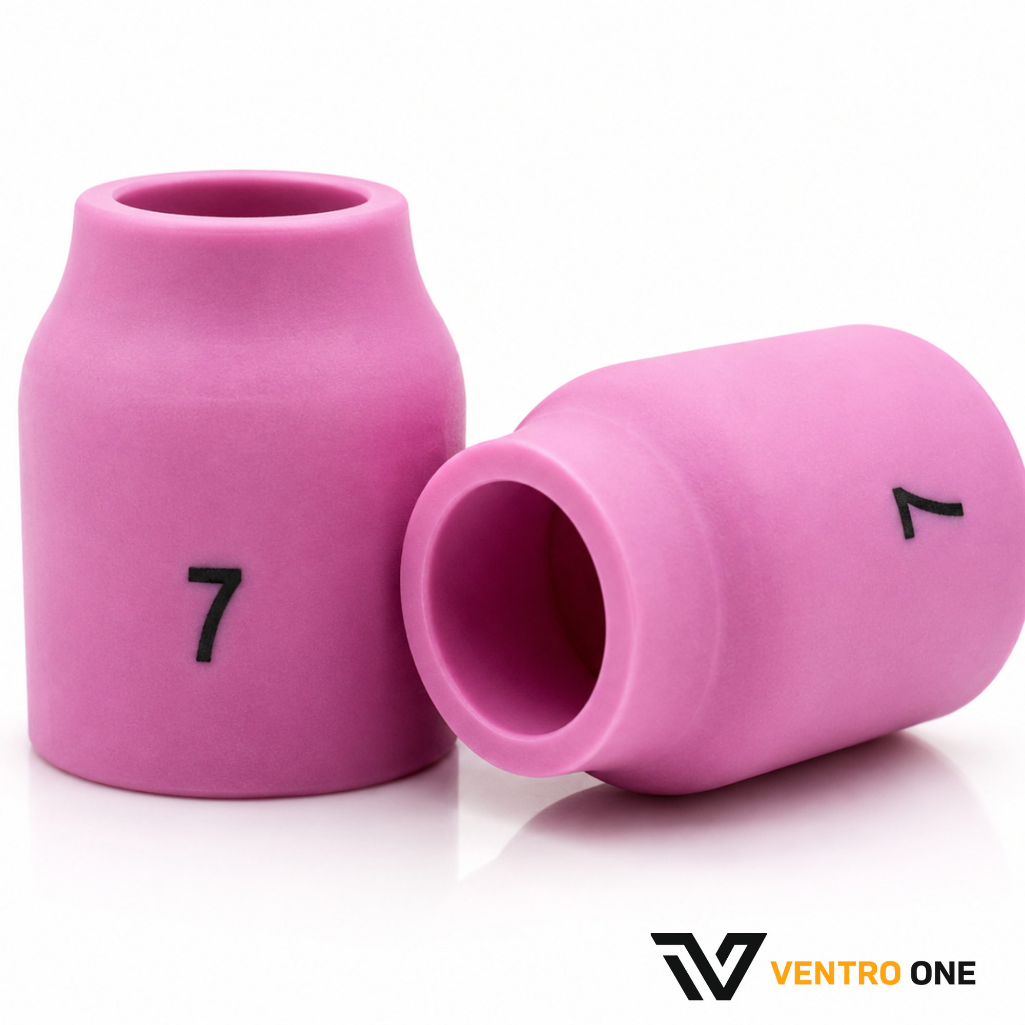 Pink Ceramic Gas Lens Cup – 53N61, 7/16