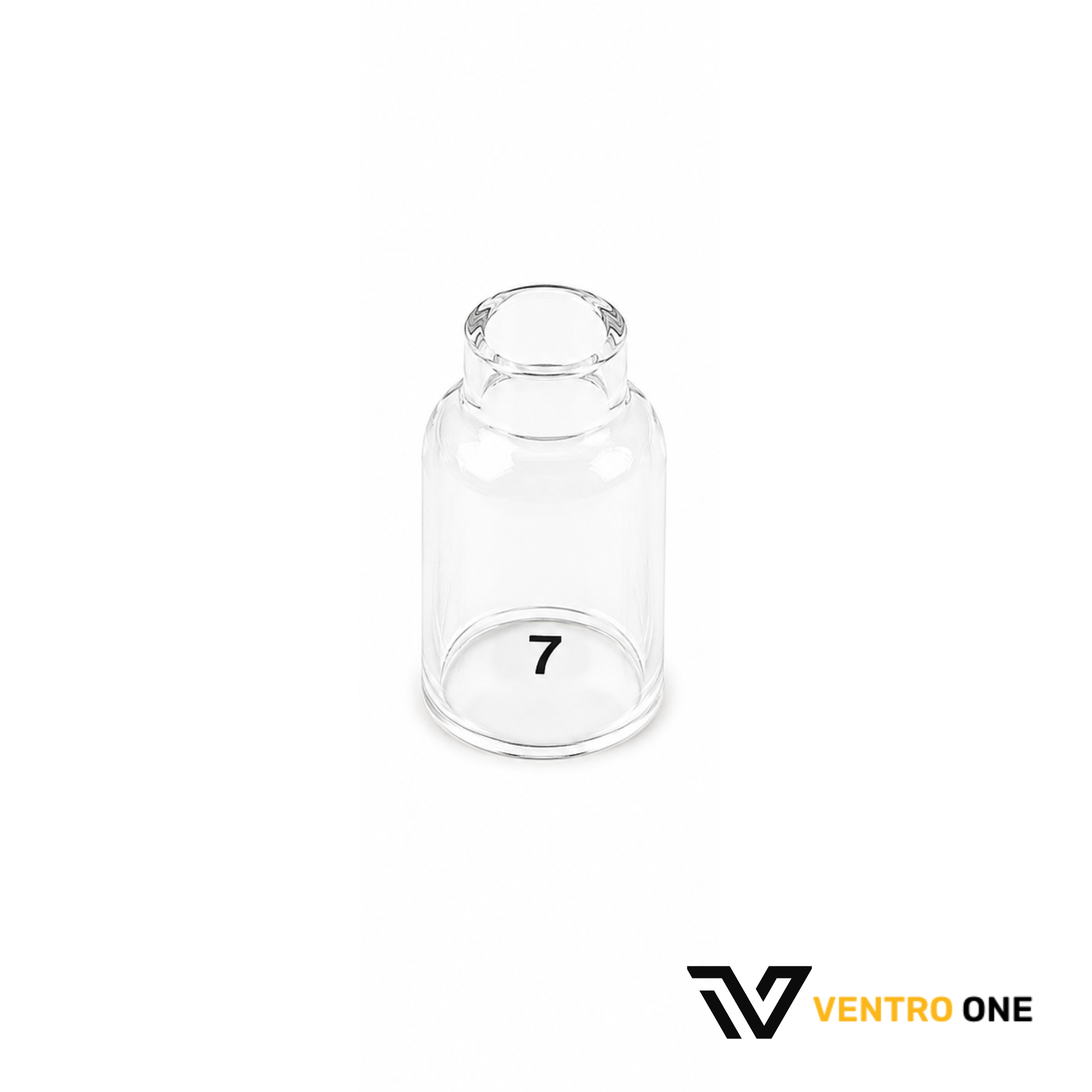 TIG Pyrex Glass Cup – Size #7, Ø11mm, Fits WP9/17/18/20/26