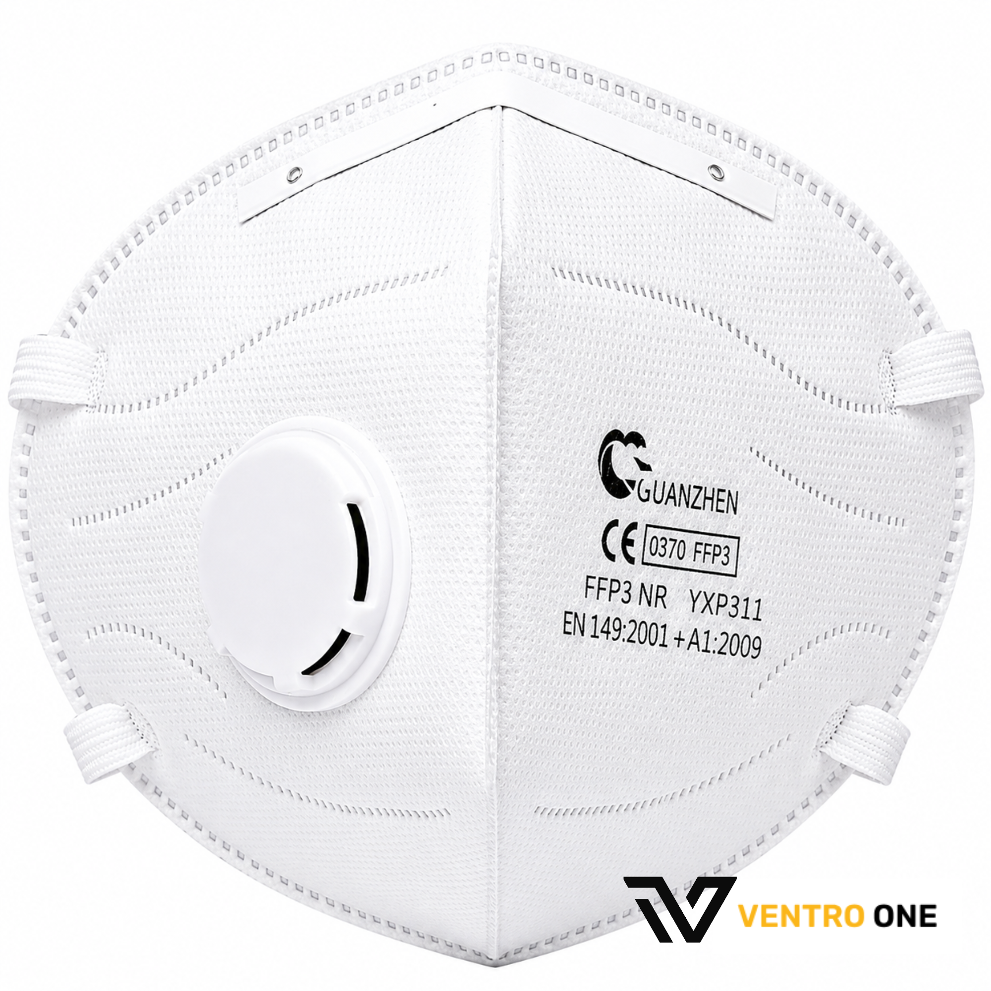 Laianzhi KP312 Valved FFP3 Respirator – EN149 Certified Disposable Face Mask