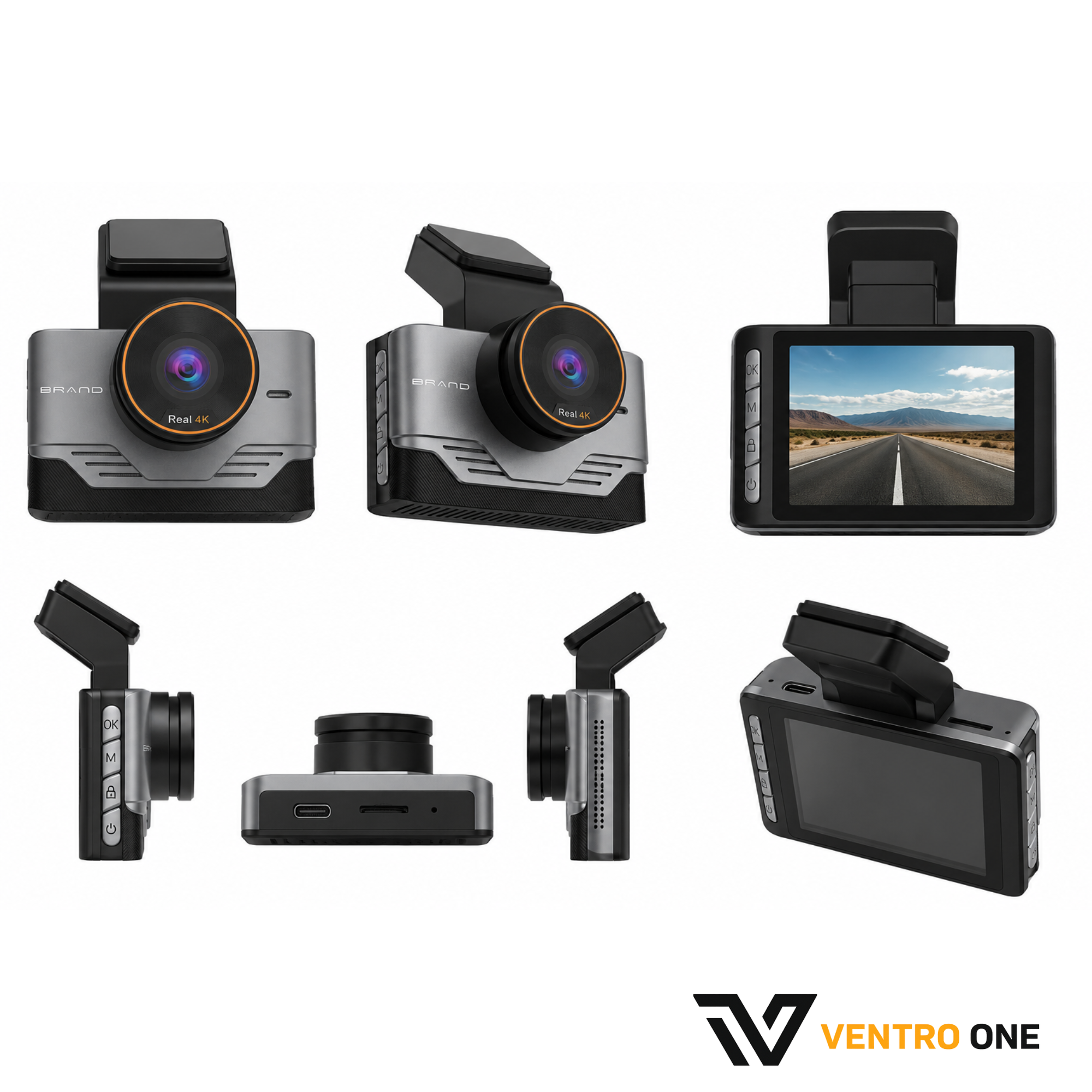 E-TOO E93+E7 4G Dash Cam – Dual Lens 2K+1K, SIM Enabled