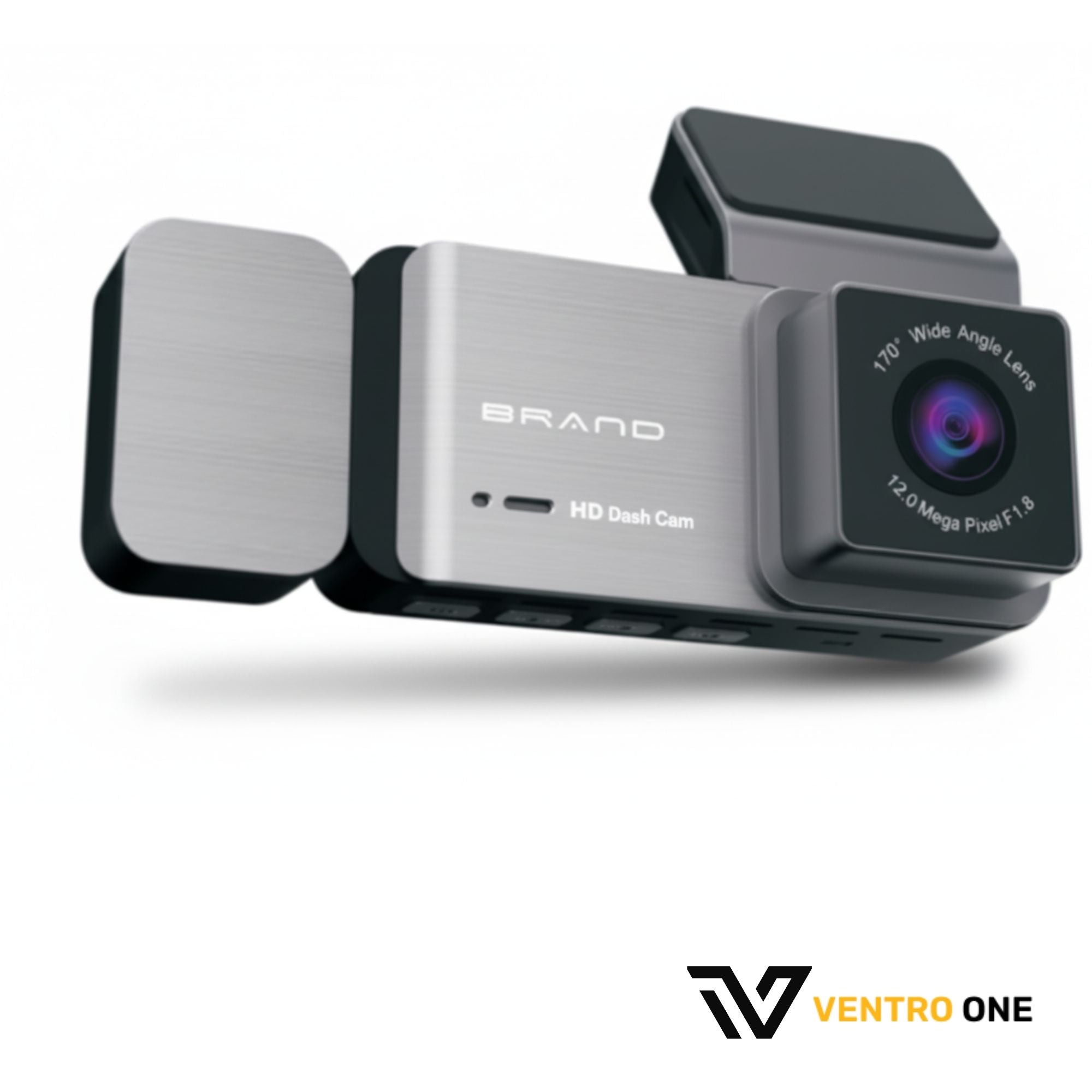 E-TOO Dash Camera E46 Triple Lens 4K + 2K + 1K Multi-View – 3-Channel Vehicle Dash Cam
