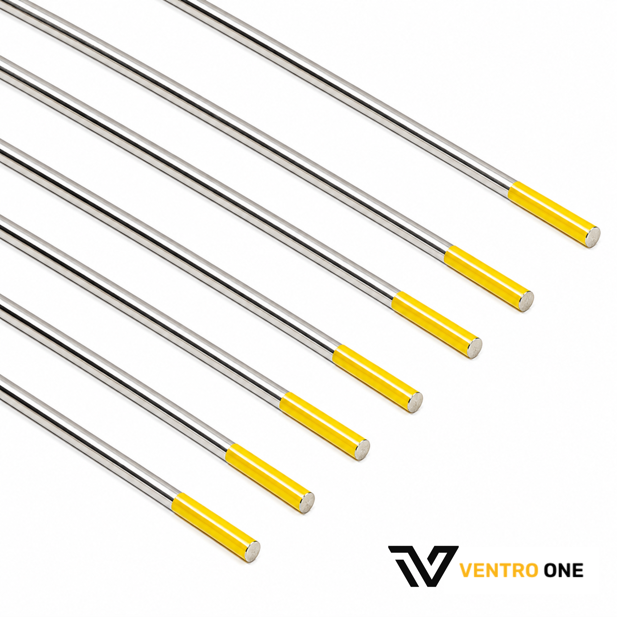 WL15 Lanthanated Tungsten Electrode – Gold Tip, 1.6mm x 150mm