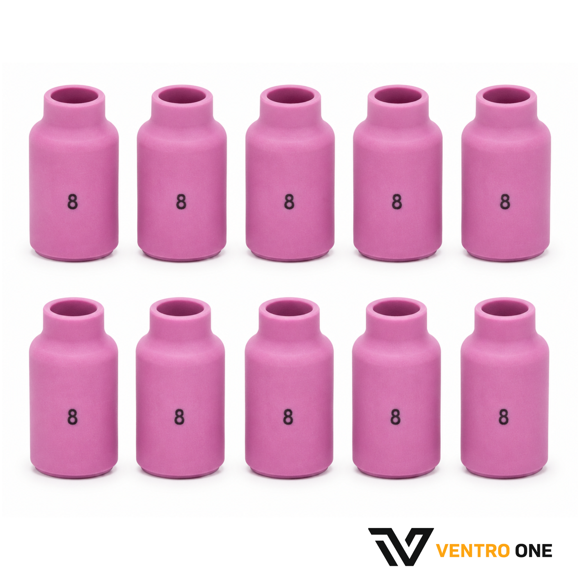 54N14 Pink Ceramic TIG Gas Lens Cup – 13mm (1/2
