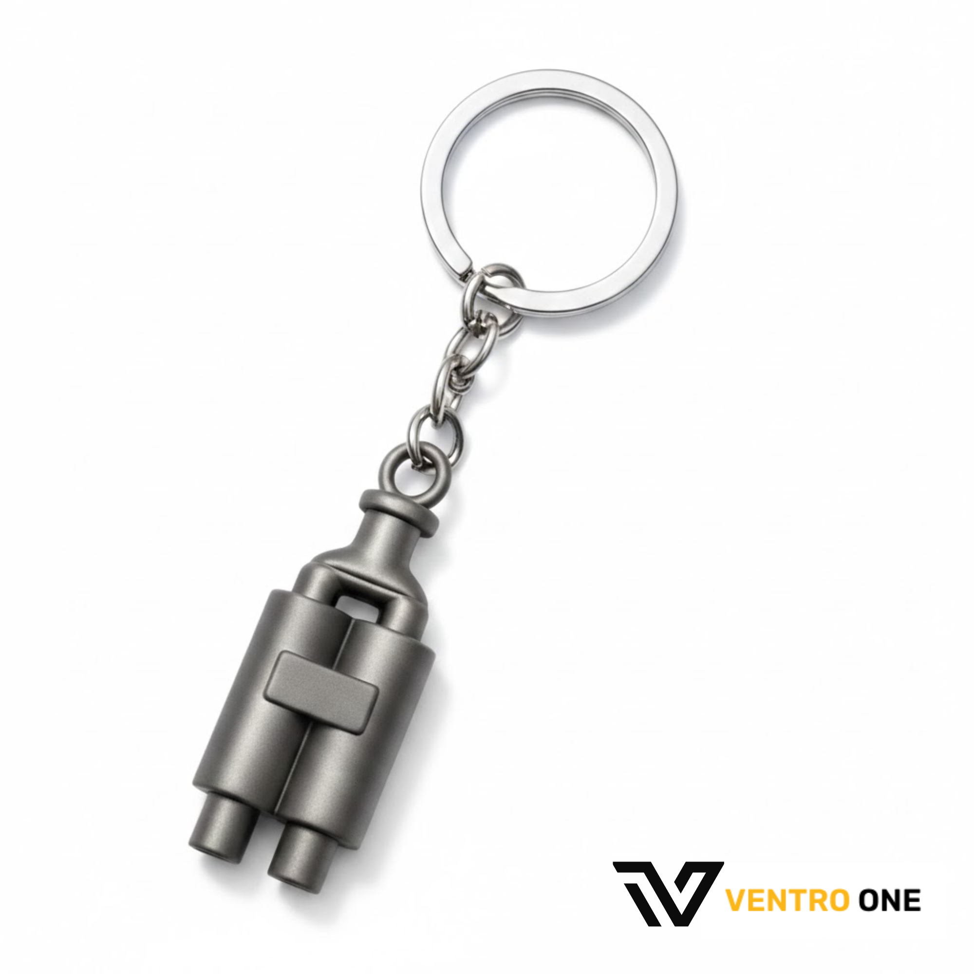 Exhaust Tail Pipe Keychain – Car Enthusiast Gift