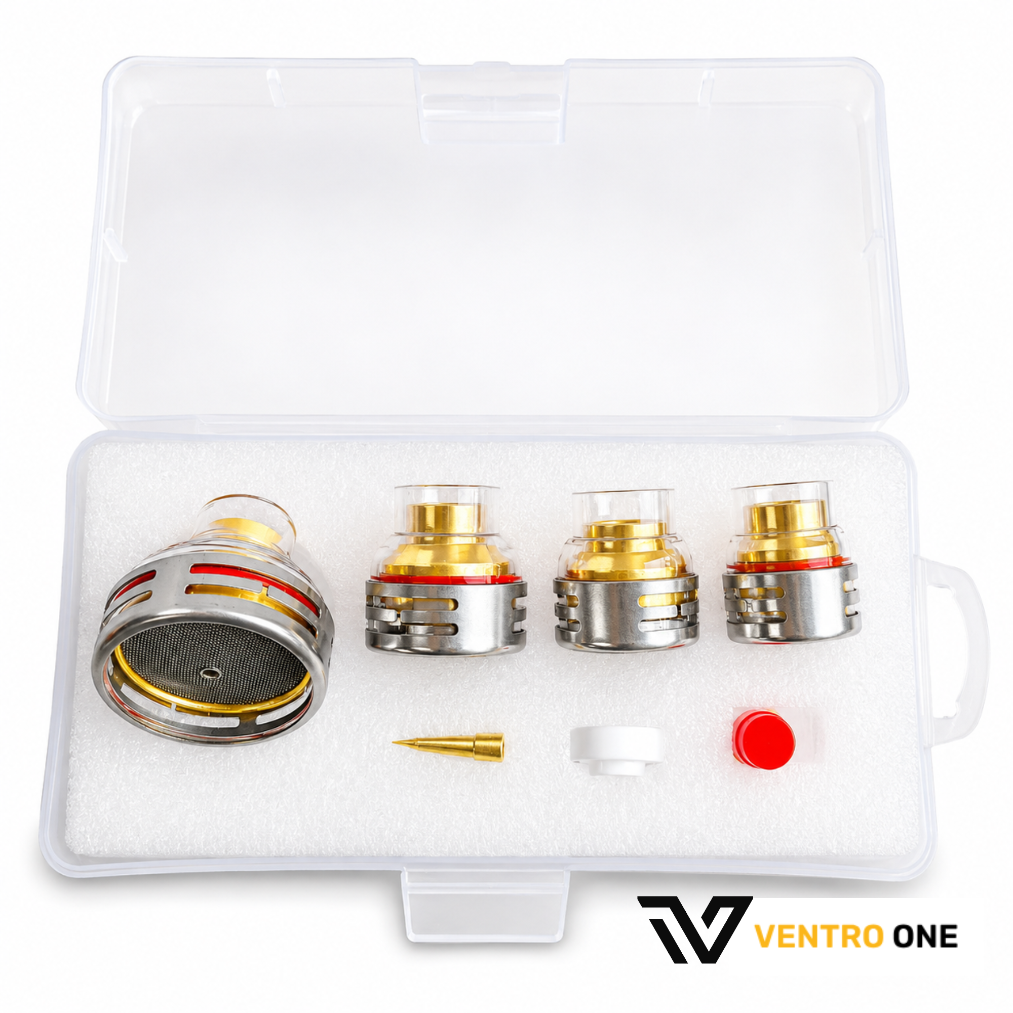Gas Lens Kit 45V44 4mm for WP9/WP20 TIG Torch – Complete Gas Lens Consumable Set