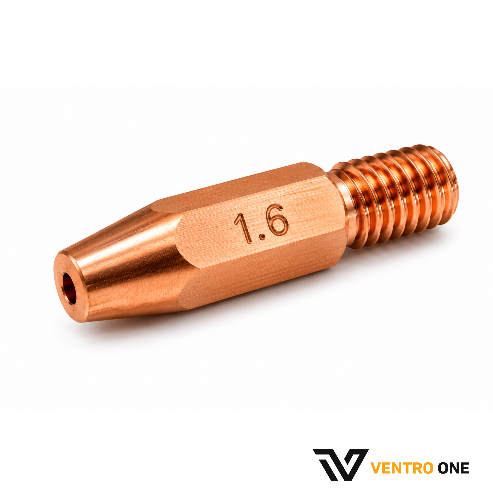 M6 CuCrZr Contact Tip – 1.6mm Wire, MIG Welding