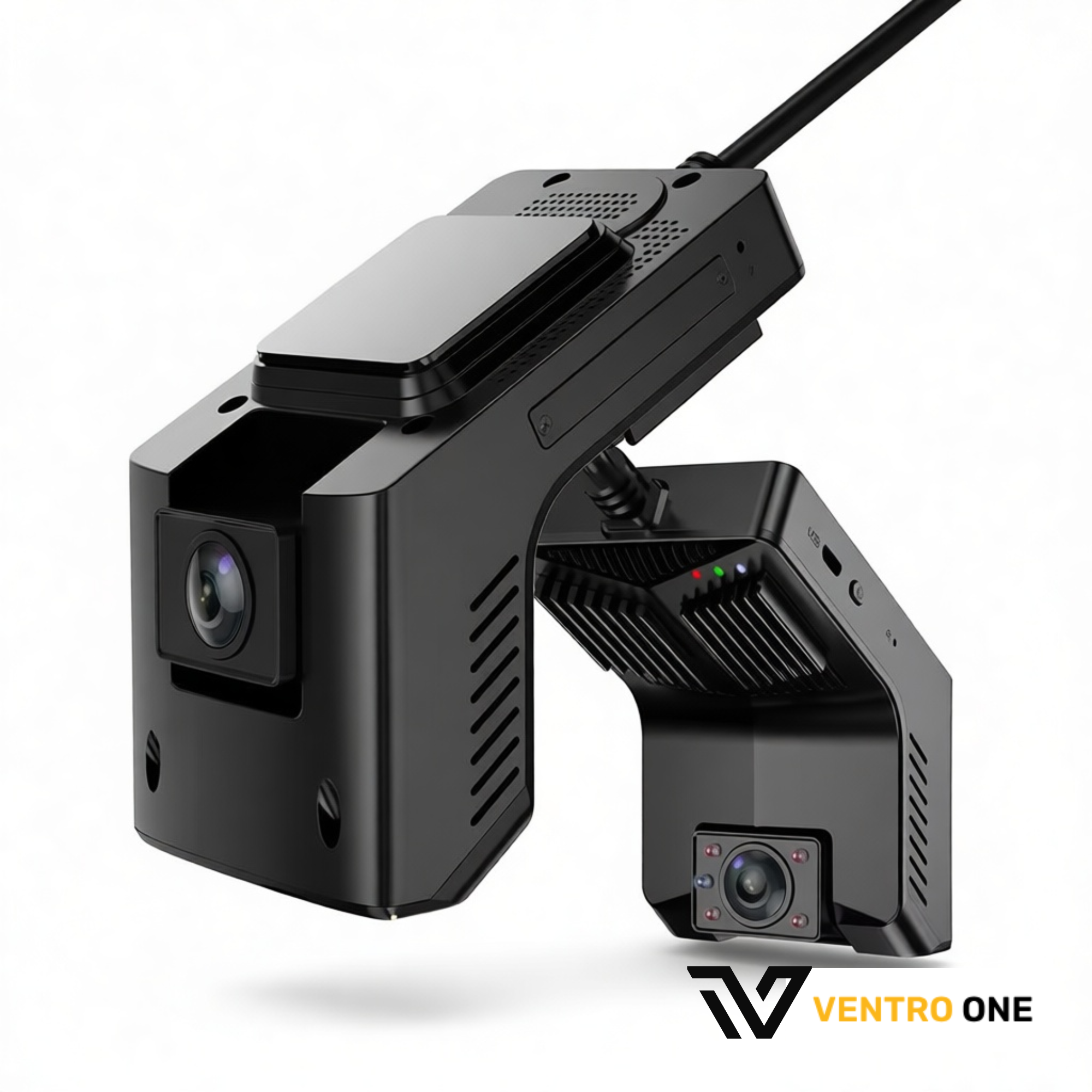 E-TOO E91+E7 4G Dash Cam – Dual Lens 2K Front, 1K Interior