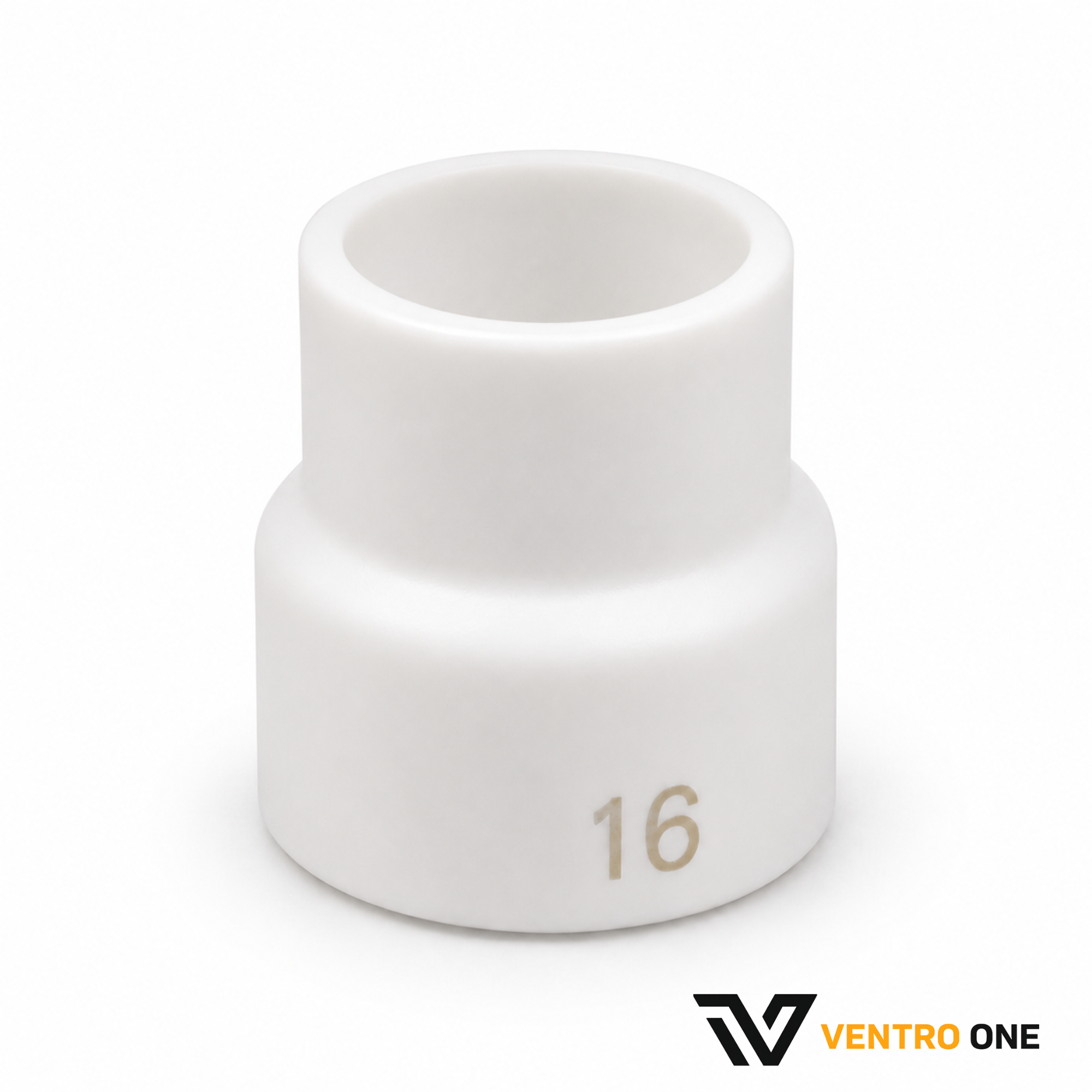 TIG Gas Lens Ceramic Cup – Size #16, Fits 9/17/18/26 Torch