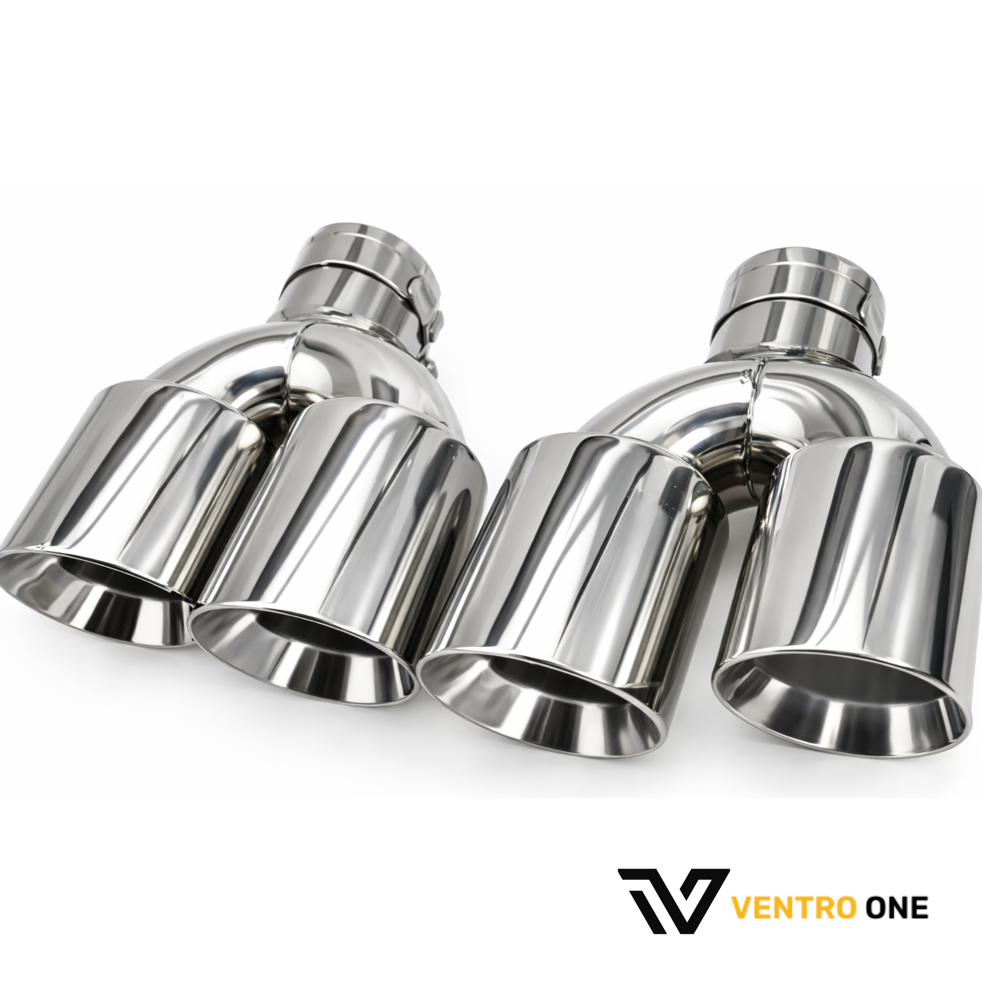 Frosted Gold Hex Edge Exhaust Tip – 63mm Inlet, 101mm Outlet