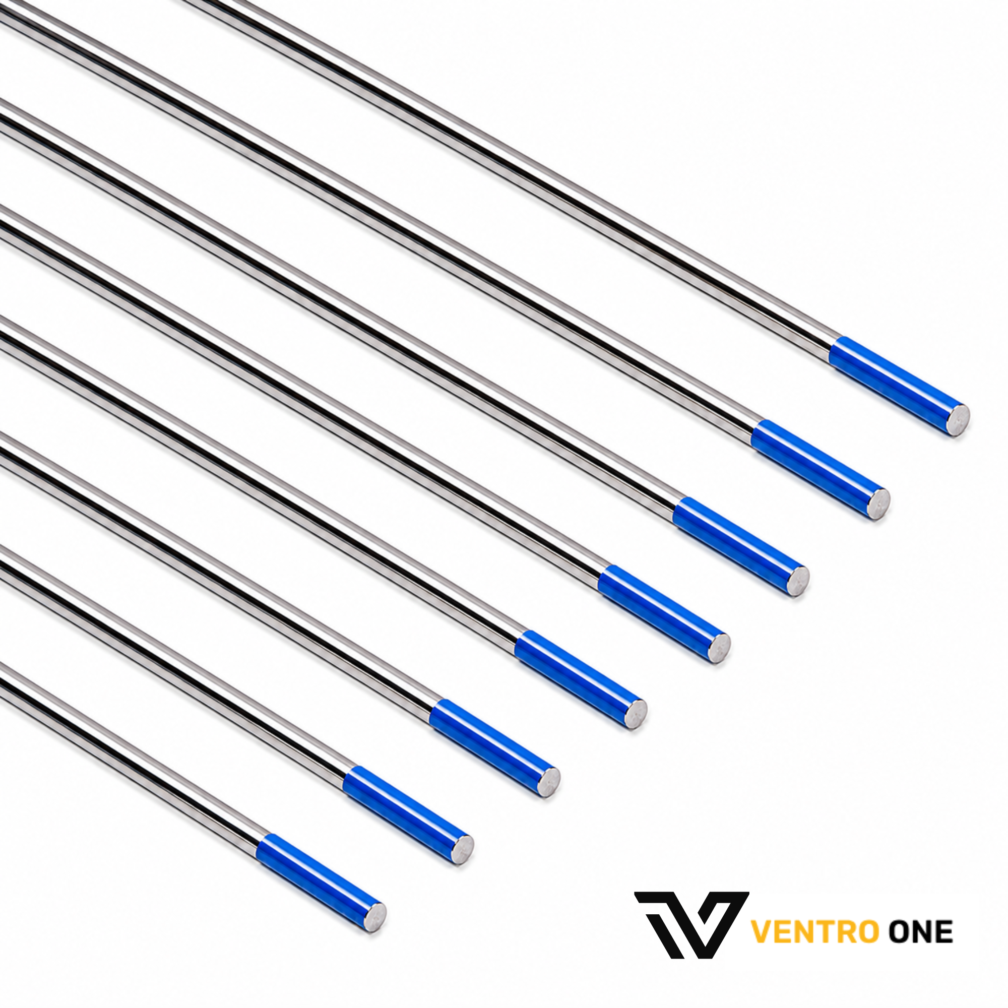 WL20 Lanthanated Tungsten Electrode – Blue Tip, 2.4mm x 150mm