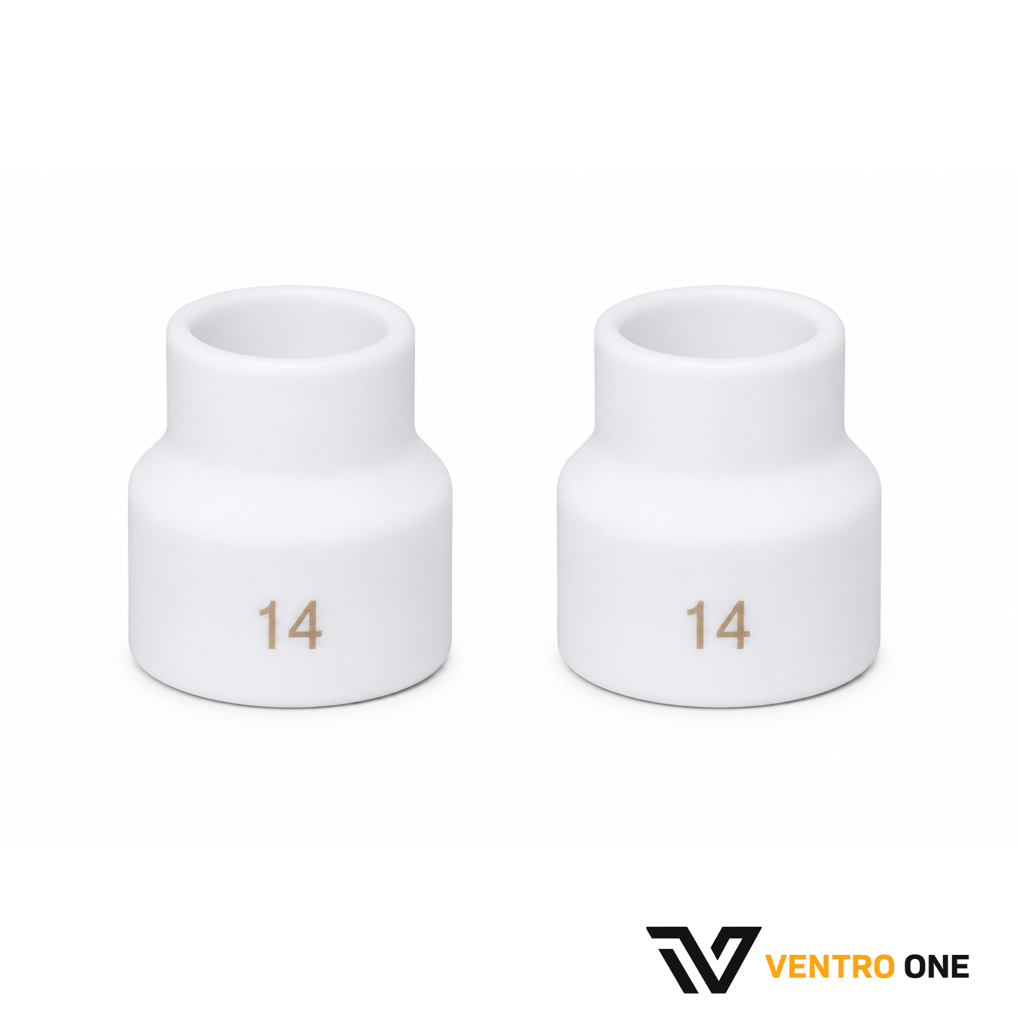 TIG Gas Lens Ceramic Cup – Size #14, Fits 9/17/18/26 Torch