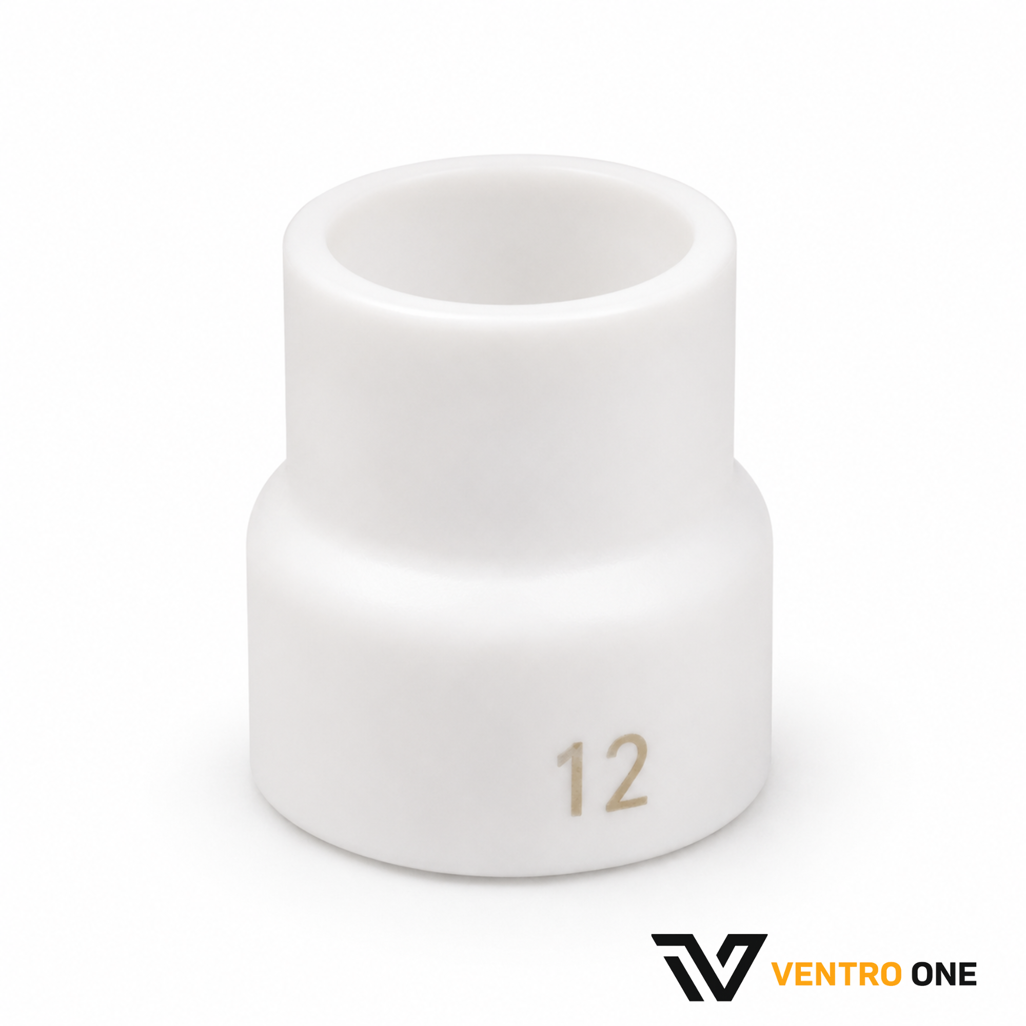 TIG Gas Lens Ceramic Cup – Size #12, Fits 9/17/18/26 Torch